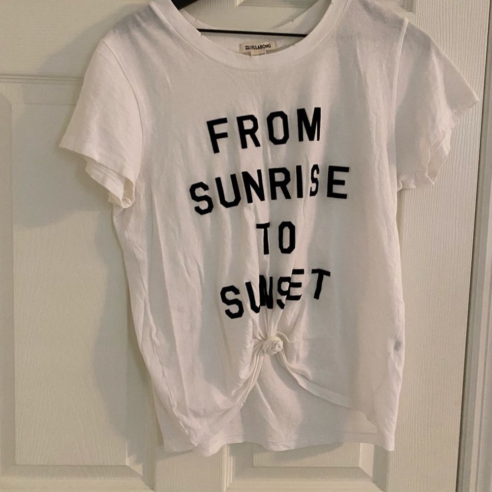 From sunrise to sunset billabong tshirt